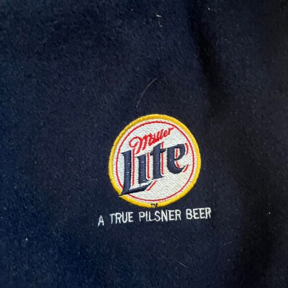 Vintage Dehen-1920 Men's Miller Lite Varsity Jacket - Picture 5 of 8
